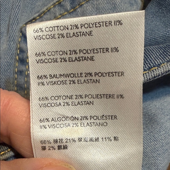 Free People Super Flare Light Blue Jeans size 26 - Picture 8 of 15